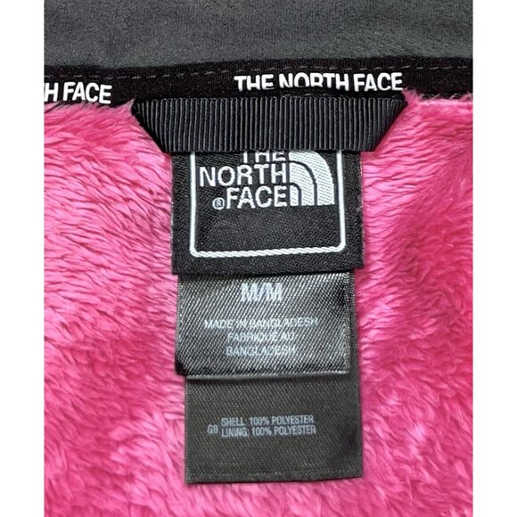 The North Face Full Zip Fuzzy Fleece Pink Jacket - Women Size Medium - Picture 2 of 16